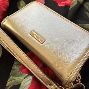 Gold Aldo Wallet